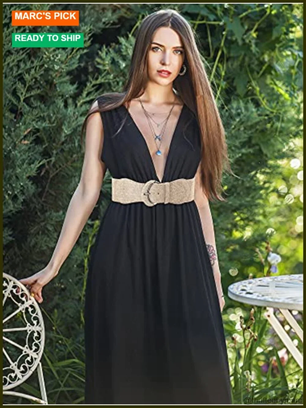 3 Piece Wide Elastic Belt for Dress Stretchy Cinch Leather Waist Belt